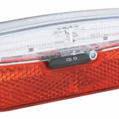Trelock Batterie-LED-Rücklicht Trio Flat