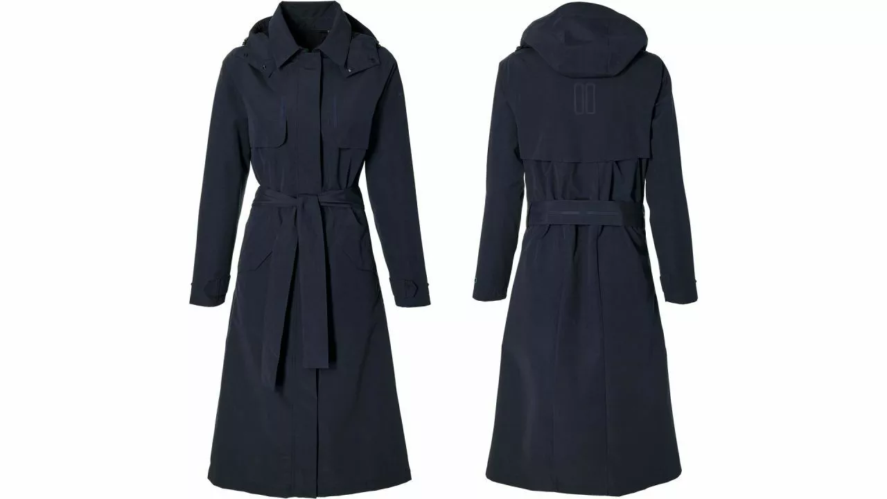 Basil Trenchcoat Mosse Women 3 Basil Trenchcoat Mosse Women