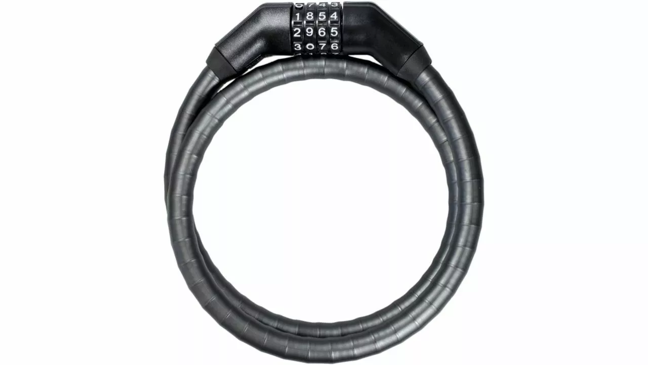 Trelock Zahlen-Panzerkabelschloss PK 260 Code 3 Trelock Zahlen-Panzerkabelschloss PK 260 Code