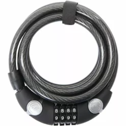 CONTEC Zahlen-Spiralkabelschloss EcoLoc