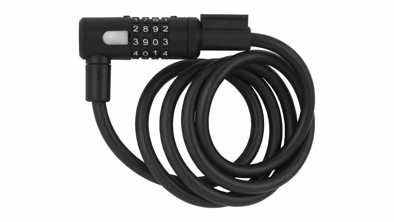 Axa Zahlen-Spiralkabelschloss Newton 3 Axa Zahlen-Spiralkabelschloss Newton