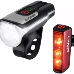 Sigma Sport Akku-LED-Leuchten-Set Aura 80 USB / Blaze